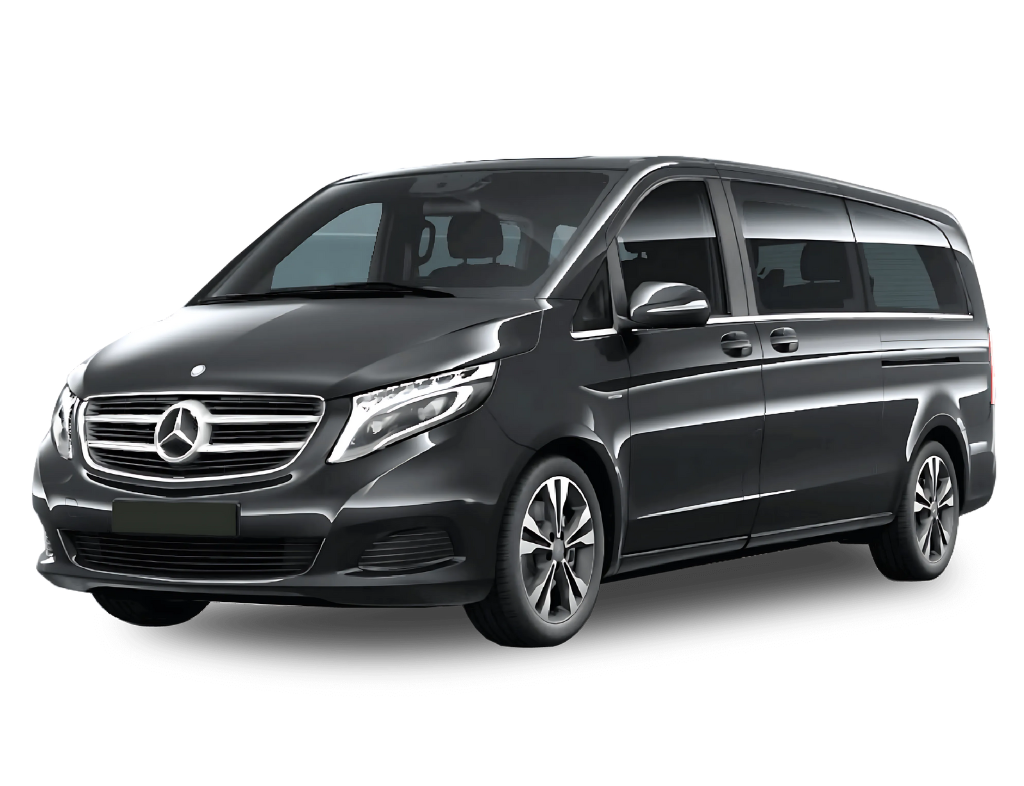 Mercedes-Benz V-Class minibus by Durham City Cabs for group travel