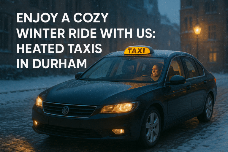 Enjoy A Cozy Winter with Durham City Cabs